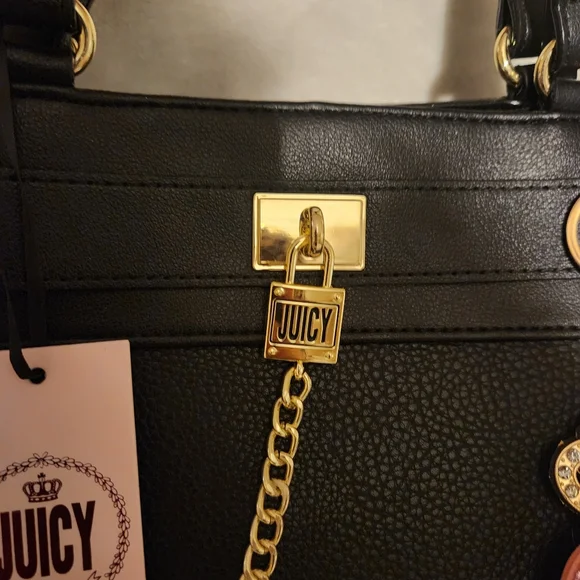 Juicy Couture Lock Satchel - Picture 6 of 8